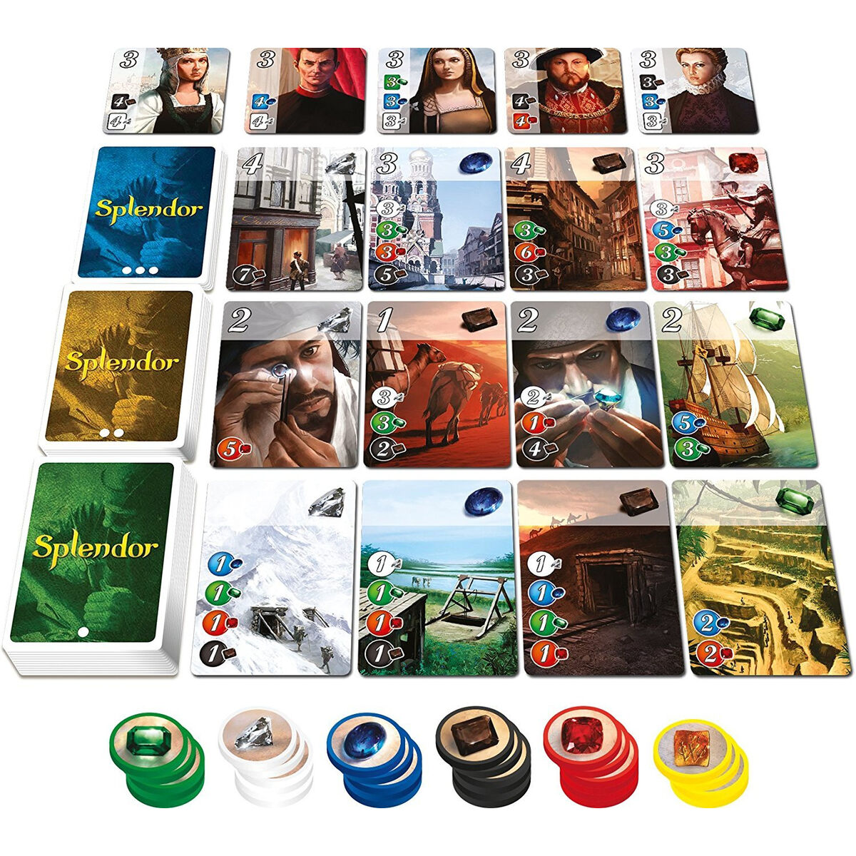 Sällskapsspel Asmodee Splendor (FR) - 3