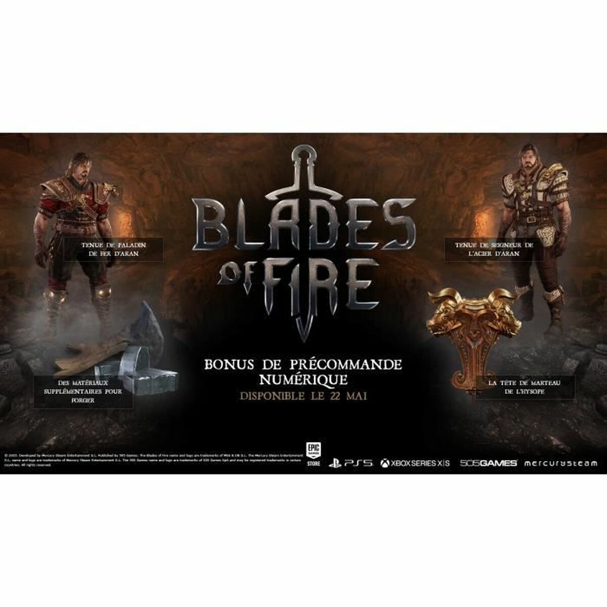Xbox Series X Videospel Just For Games Blades of Fire - Edición Día Uno - 2