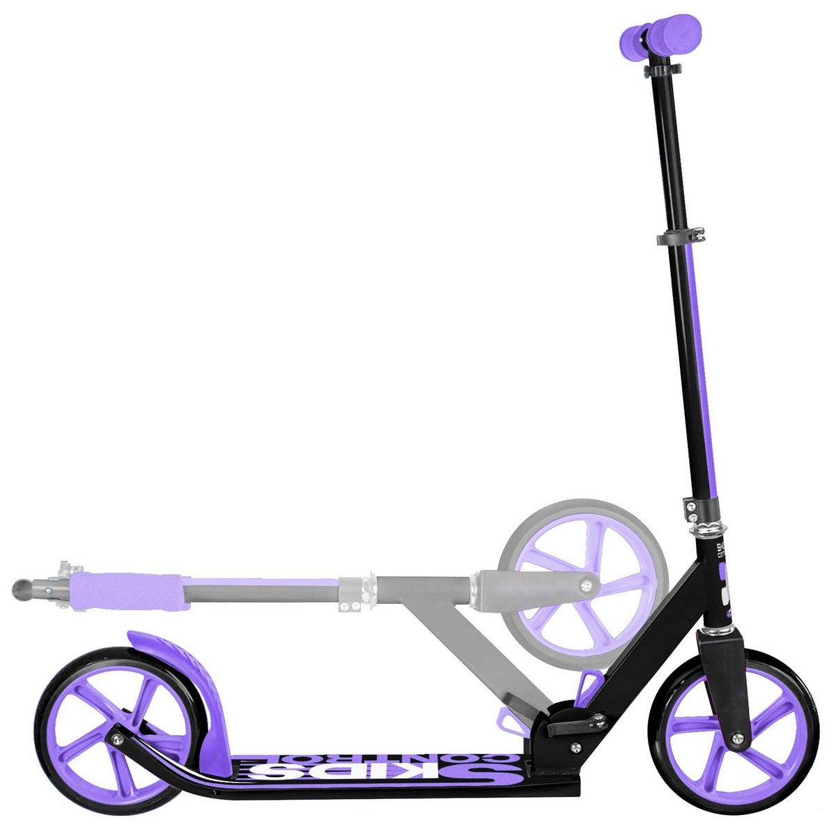 Sparkcykel SKIDS CONTROL Purpur Hopfällbar Kofot - 7