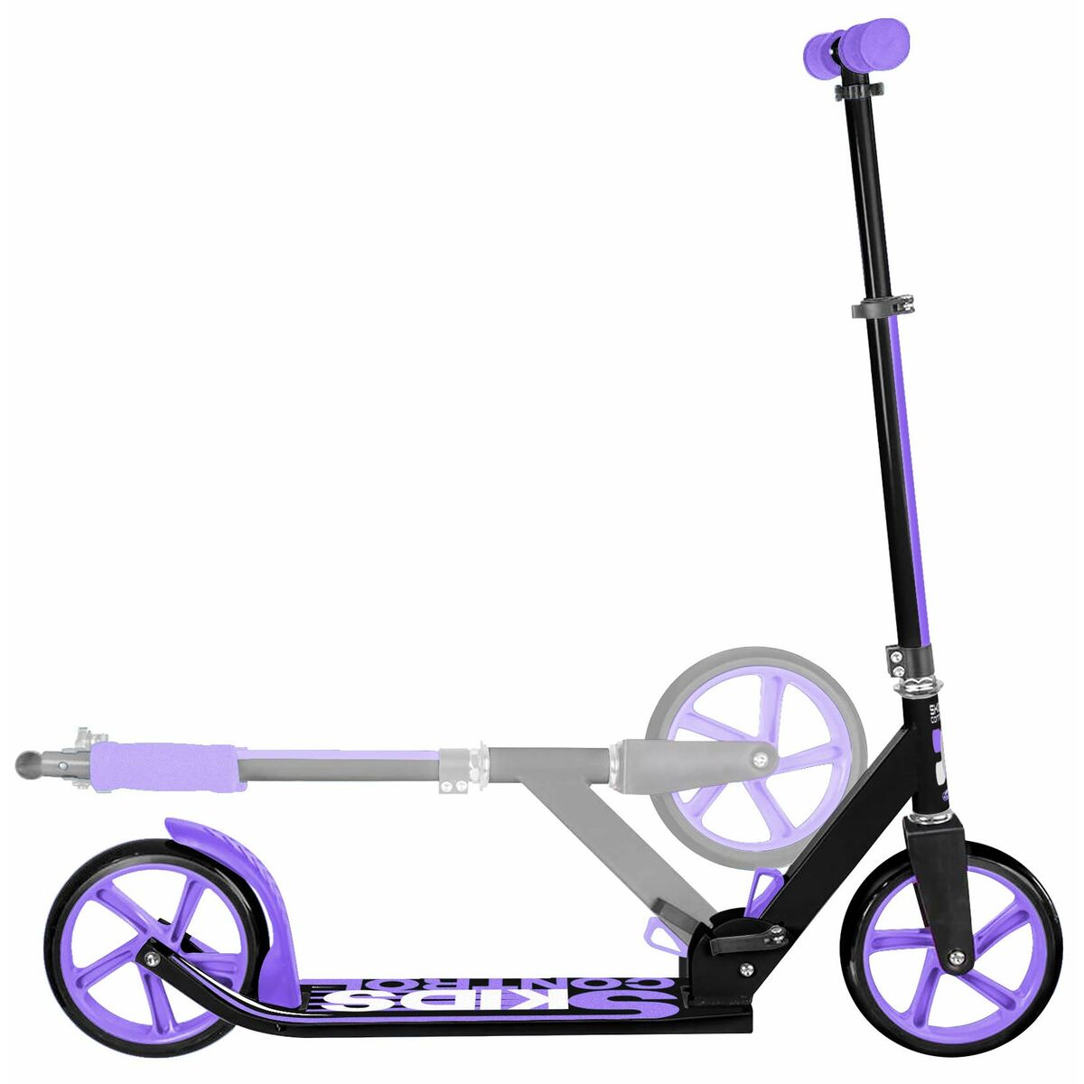 Sparkcykel SKIDS CONTROL Purpur Hopfällbar Kofot - 12