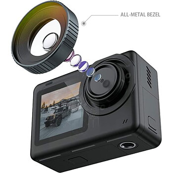 Sportkamera SJCAM SJ10 Pro Svart 2,3" 4K Ultra HD