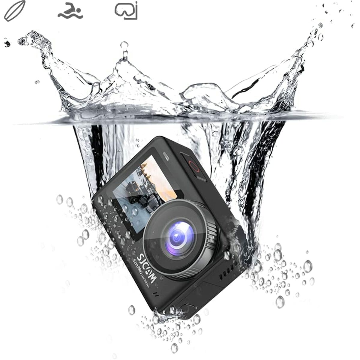 Sportkamera SJCAM SJ10 Pro Svart 2,3" 4K Ultra HD - 3