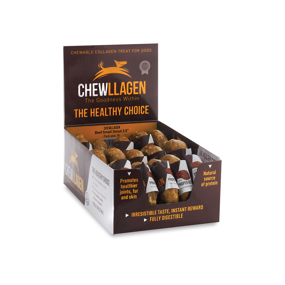 Hundgodis Chewllagen Kalvkött Nötkött - 3