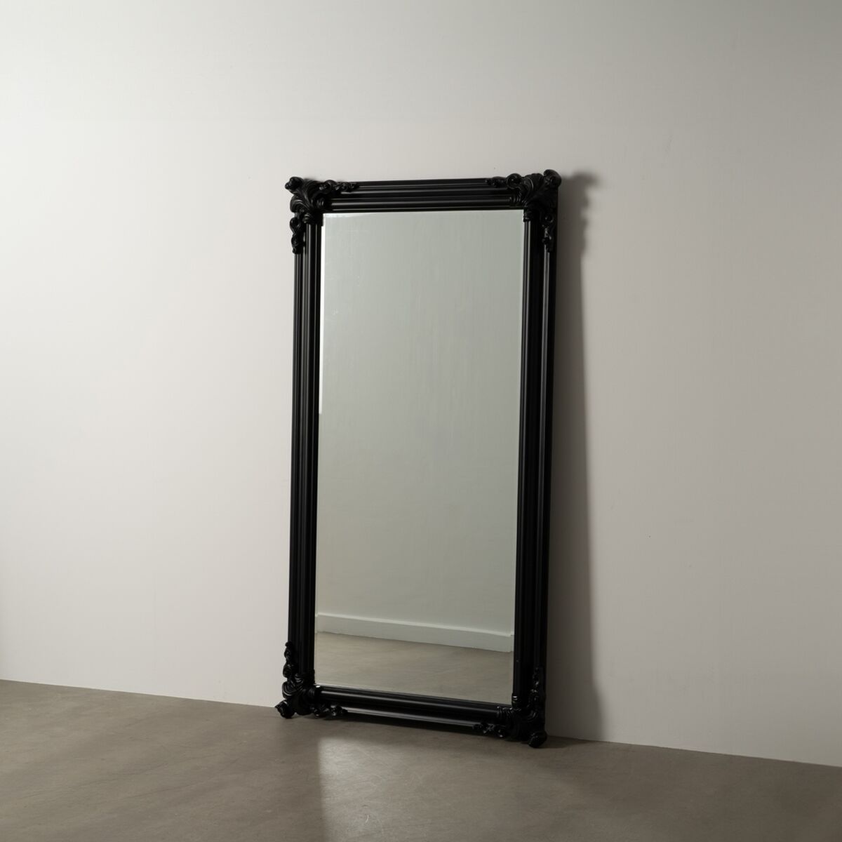 Väggspegel Svart 105 x 195 x 7 cm - 2
