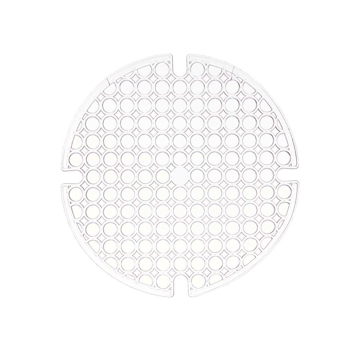 Halkfri matta Kinvara Transparent Plast 29 x 0,1 x 29 cm Diskho (12 antal) - 4
