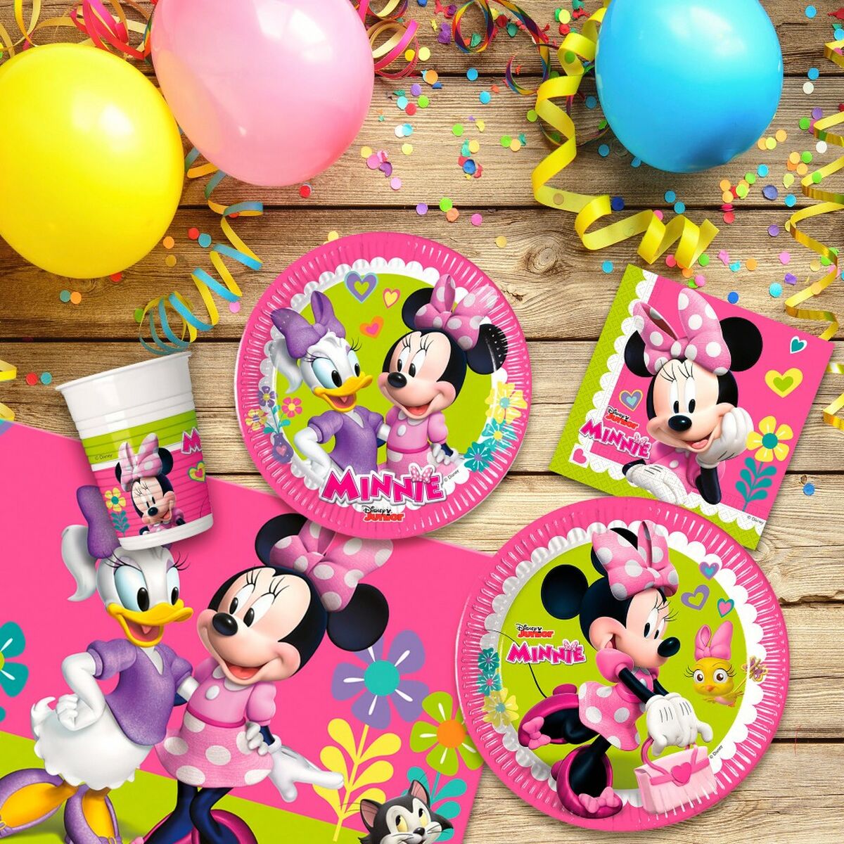 Festförråd - set Minnie Mouse Happy Deluxe 16 89 Delar - 9