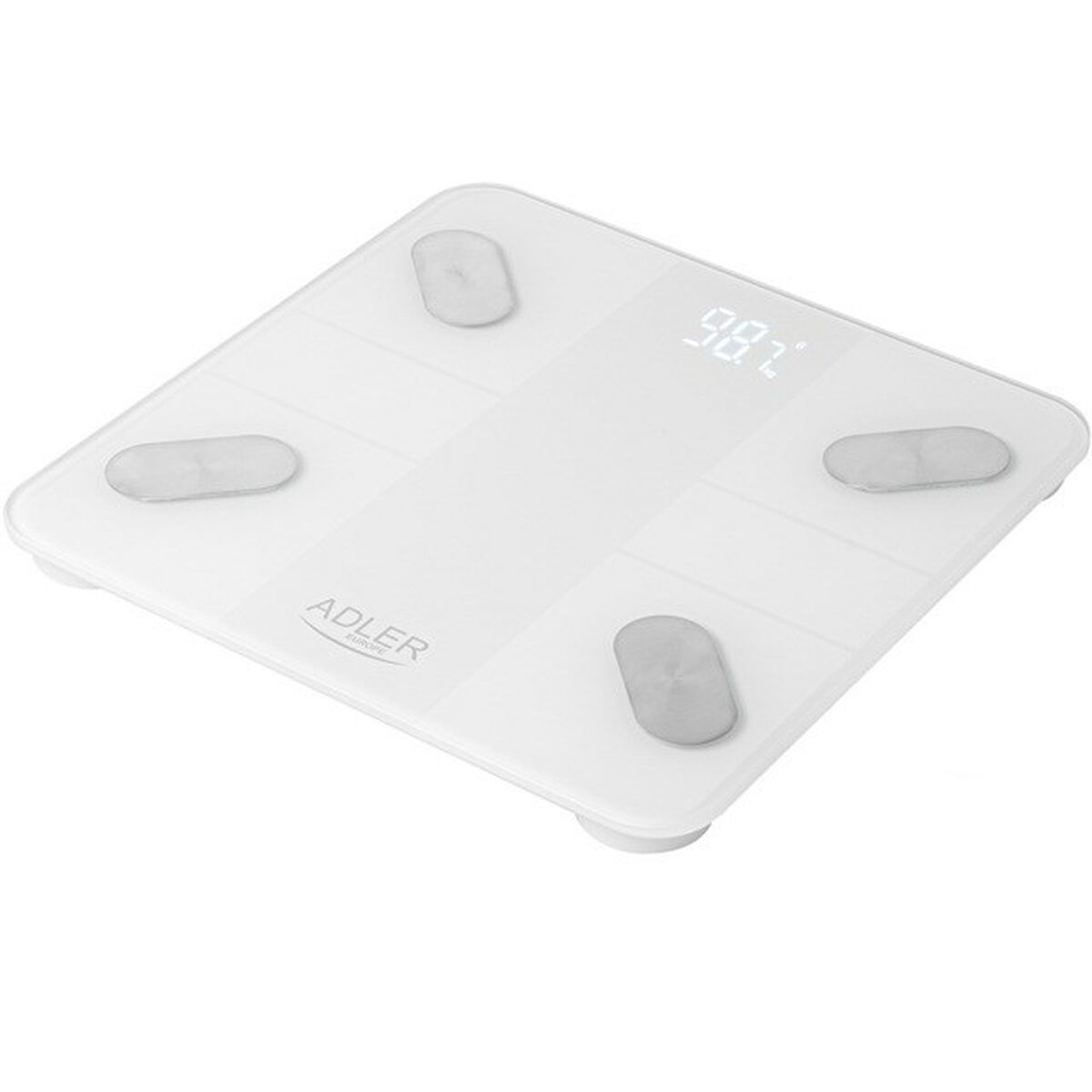 Digital Badrumsvåg Adler AD 8186w Vit 180 kg - 2