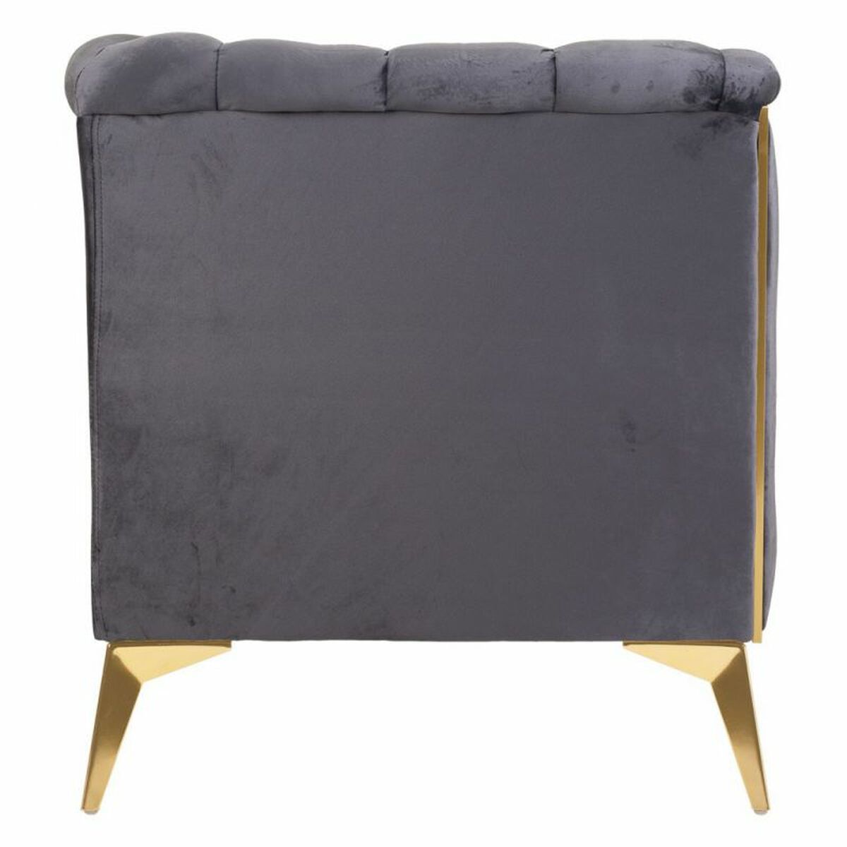 Fåtölj Alexandra House Living Grå 72 x 75 x 104 cm Möbeltapetsering - 5