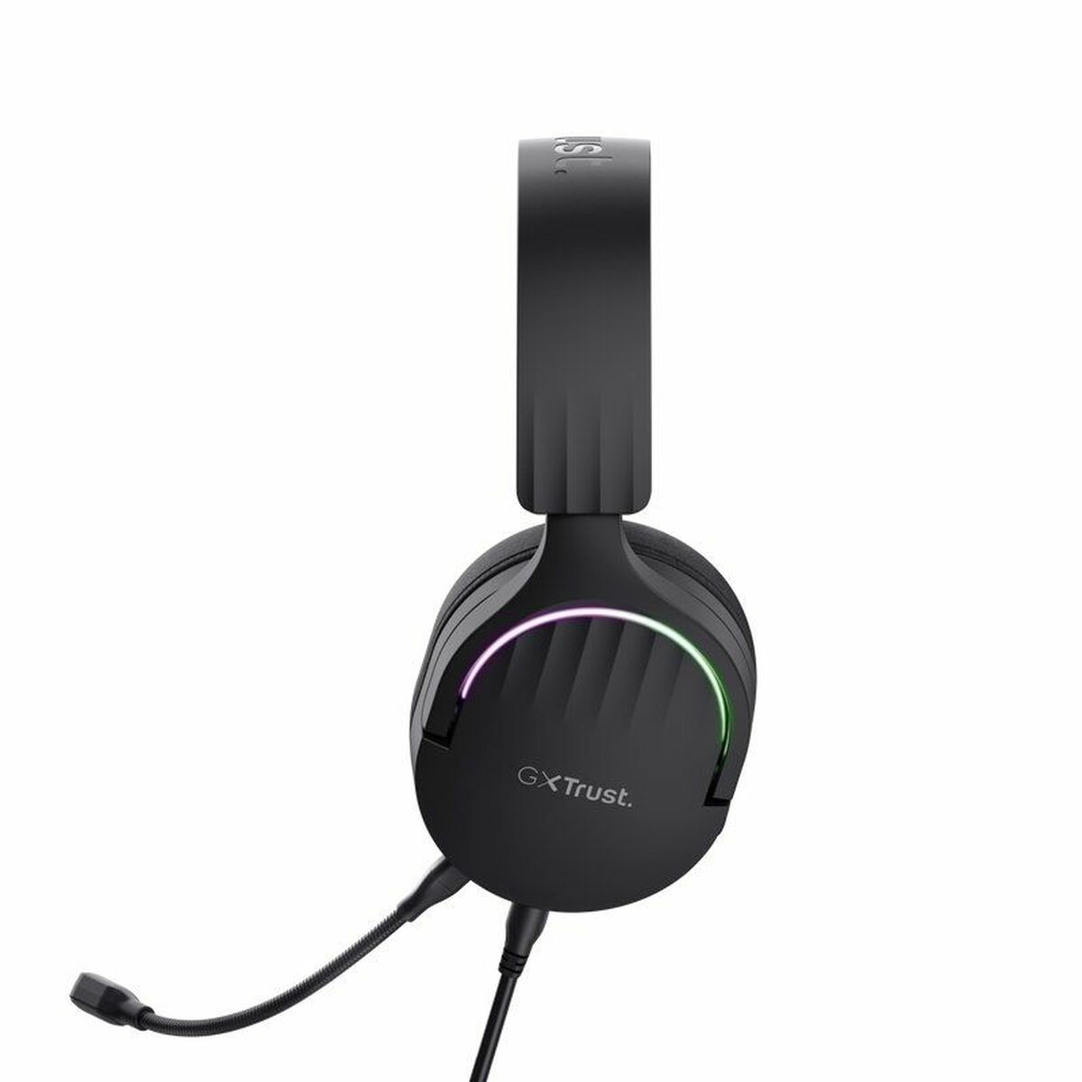 Spelhörlurar med mikrofon Trust GXT 490 Svart - 5