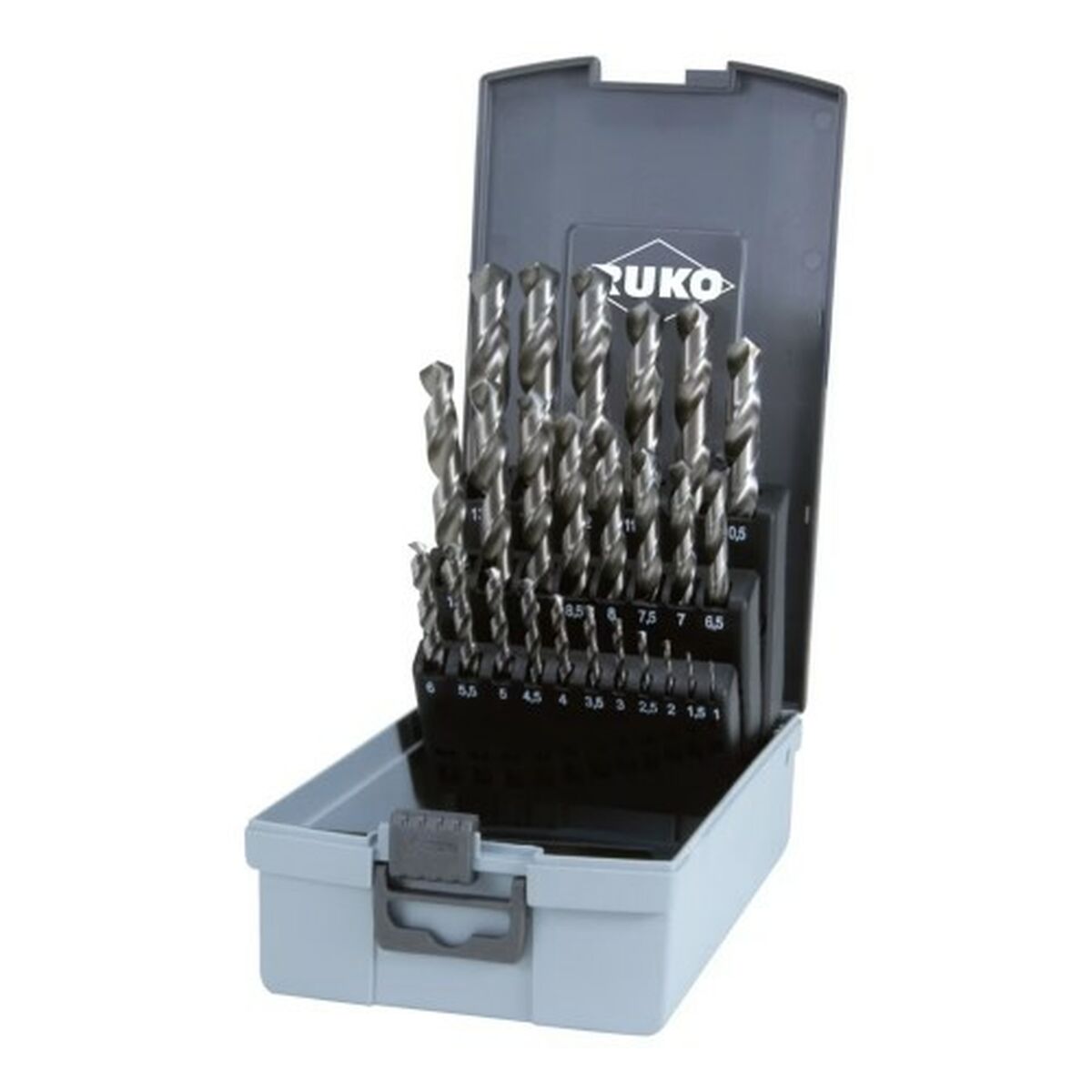 Spolset RUKO 9 mm 13 mm 10 mm 6 mm 3 mm 7 mm 12 mm 5 mm 4 mm 2 mm 8 mm 1,5 mm 2,5 mm 3,5 mm 4,5 mm 5,5 mm 1 mm 11 mm 8,5 mm 6,5