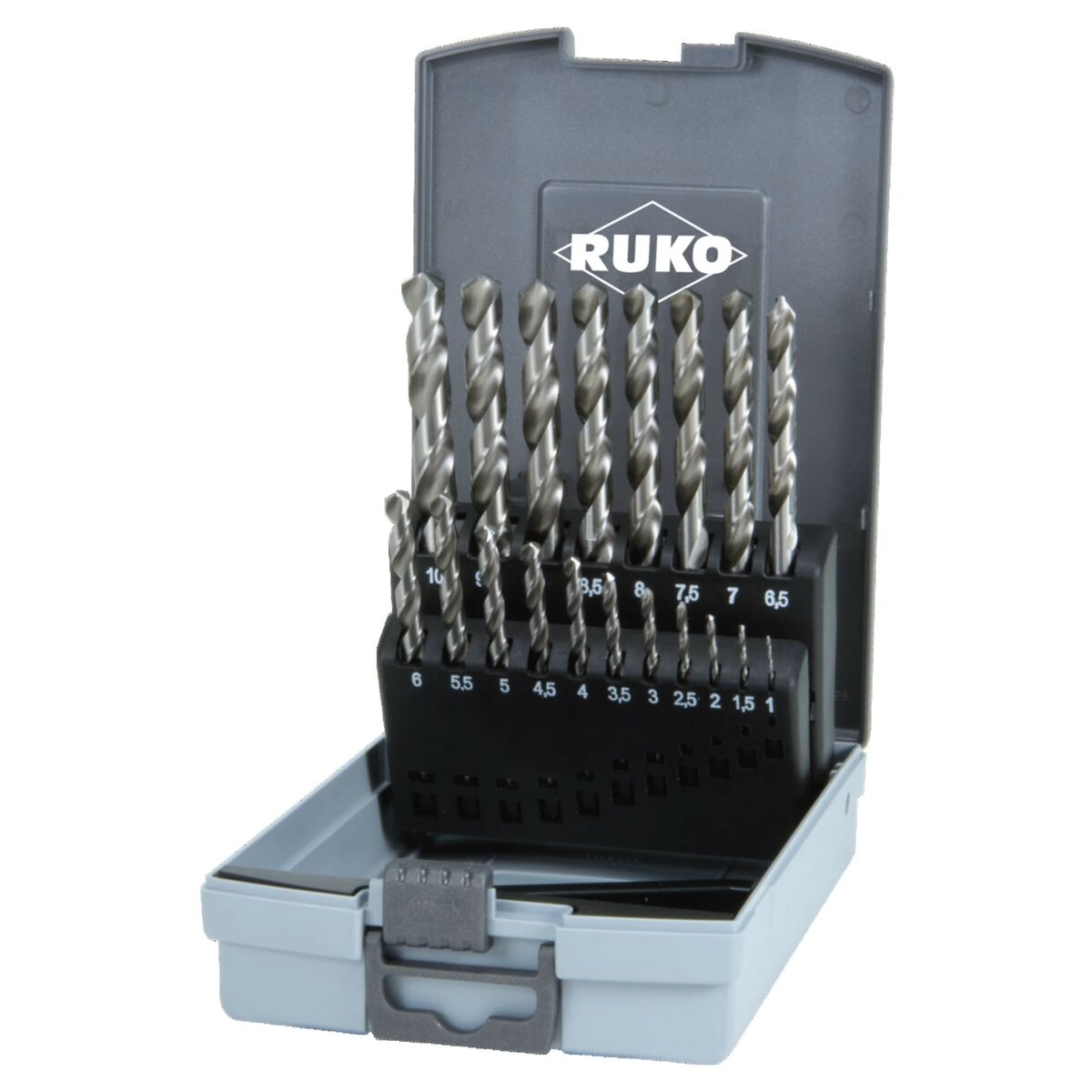 Spolset RUKO 9 mm 13 mm 10 mm 6 mm 3 mm 7 mm 12 mm 5 mm 4 mm 2 mm 8 mm 1,5 mm 2,5 mm 3,5 mm 4,5 mm 5,5 mm 1 mm 11 mm 8,5 mm 6,5 - 2