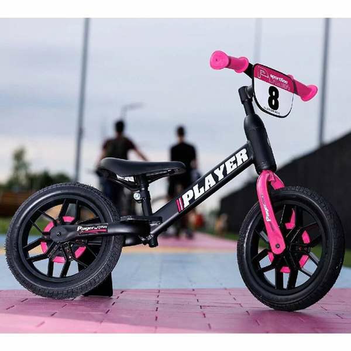Barncykel New Bike Player Ljus Rosa 10" - 5