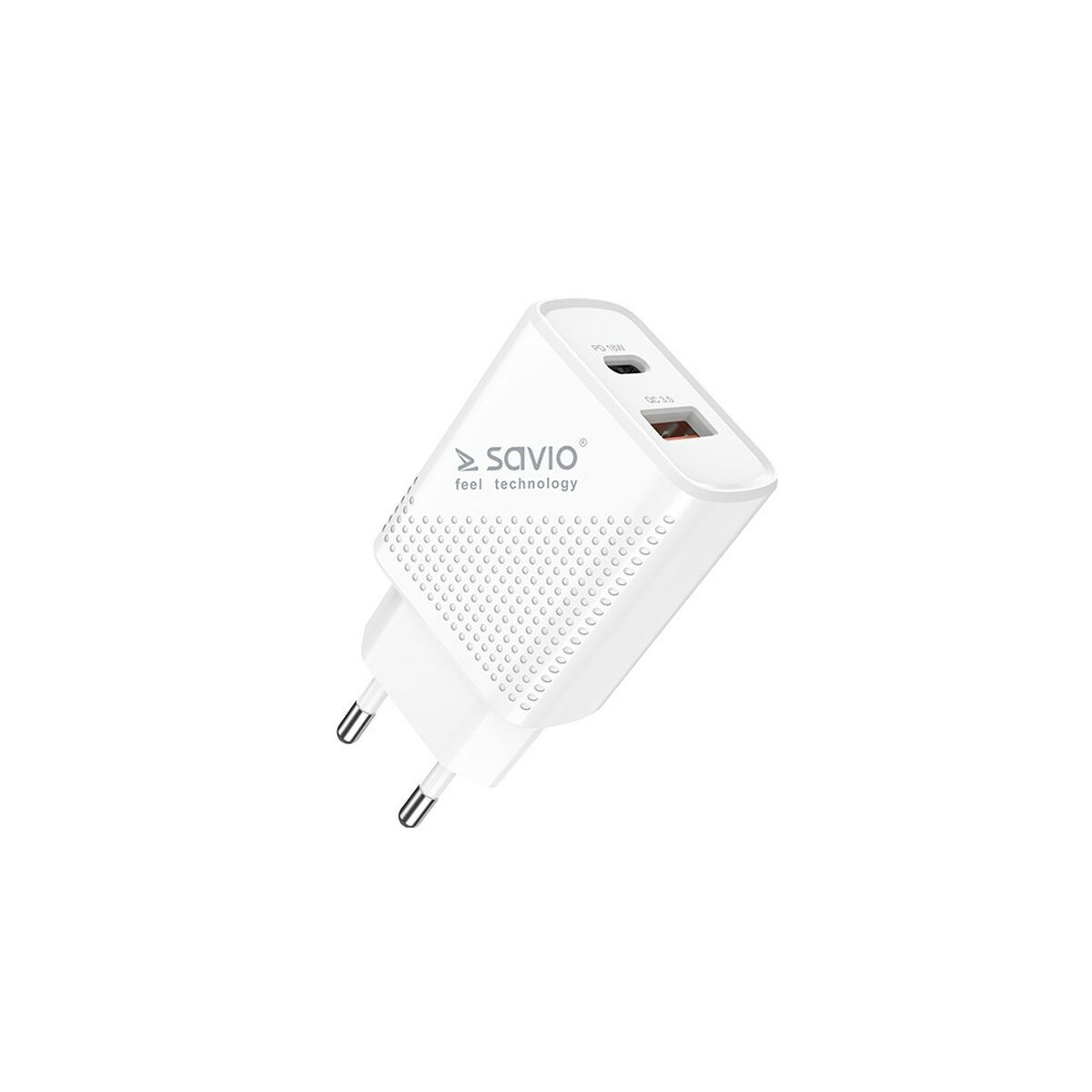 Väggladdare Savio LA-04 Vit 18 W - 3