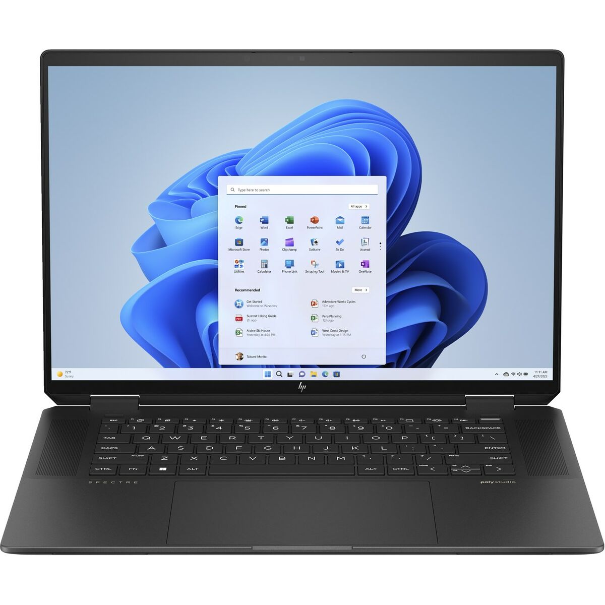 Bärbar dator HP A58T2EA 16" Intel Core Ultra 7 155H 32 GB RAM 2 TB SSD