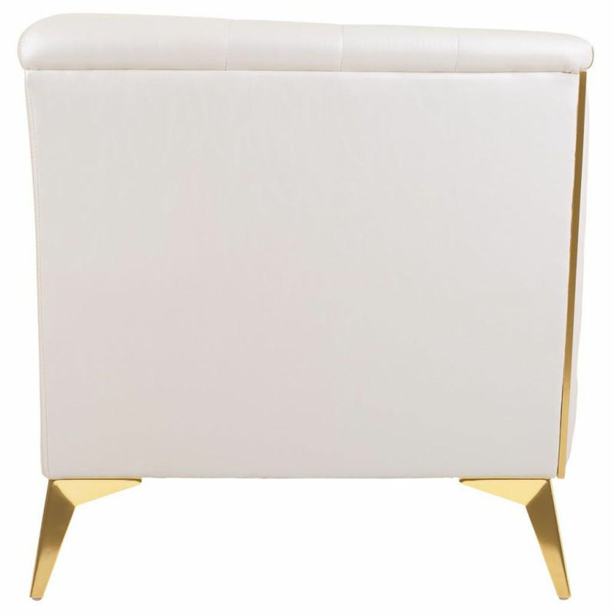 Fåtölj Alexandra House Living Vit 72 x 75 x 104 cm Möbeltapetsering - 4