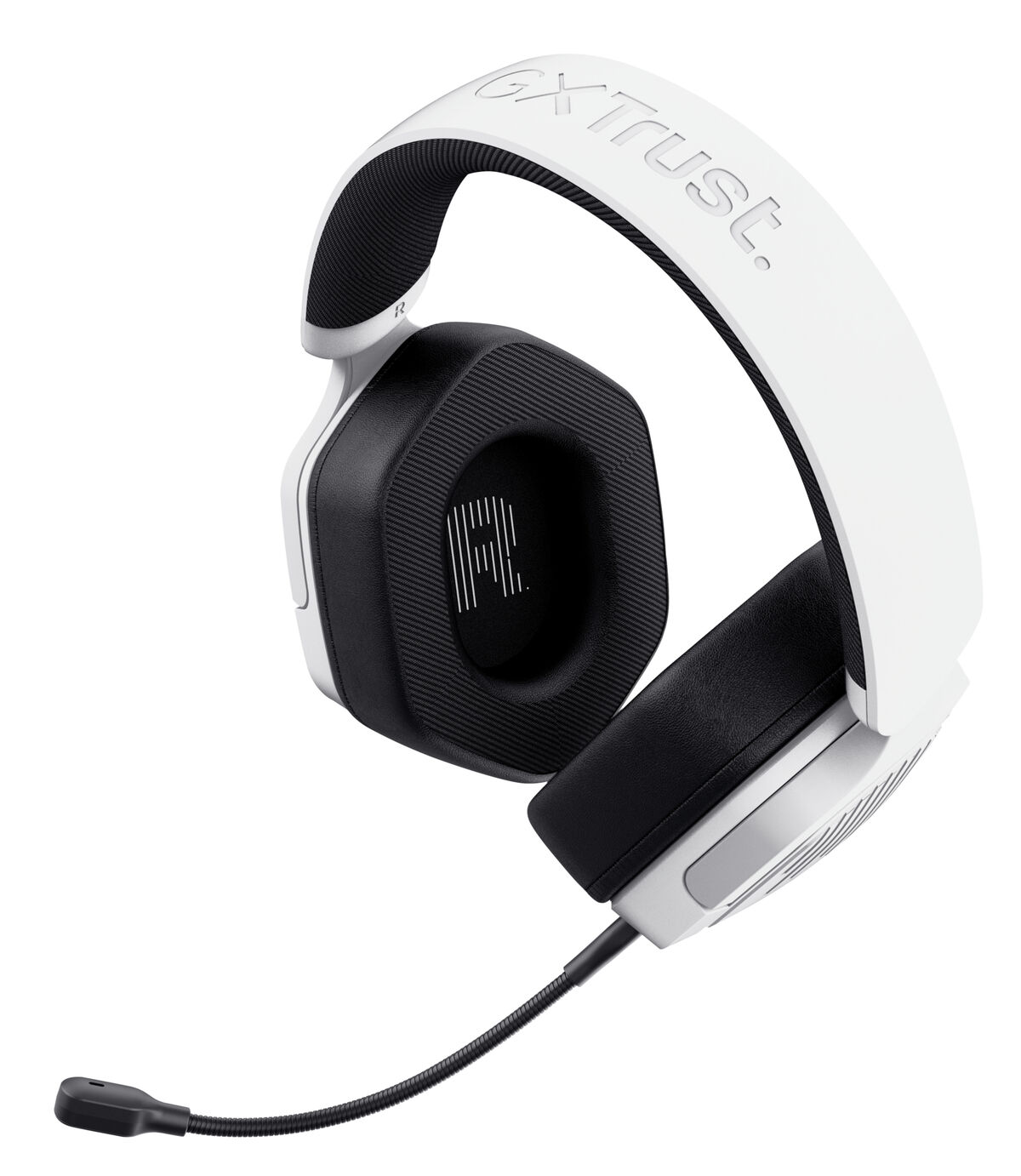 Spelhörlurar med mikrofon Trust GXT492W Carus Vit - 4