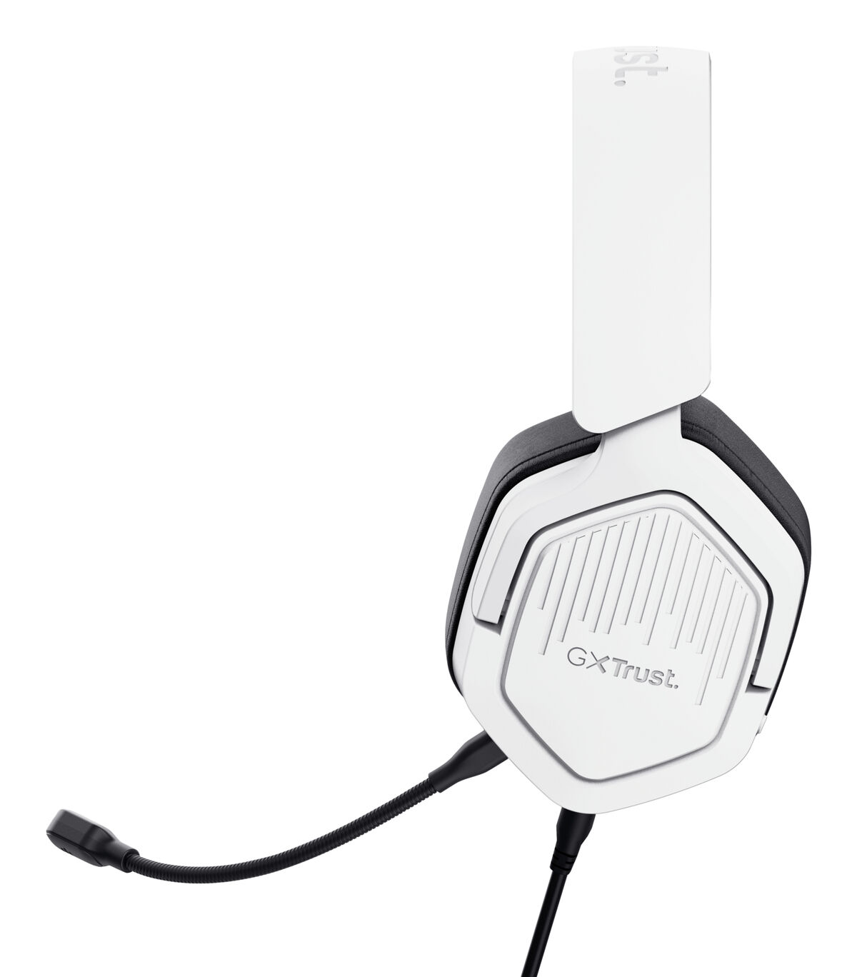 Spelhörlurar med mikrofon Trust GXT492W Carus Vit - 6