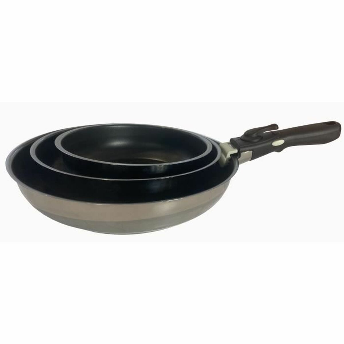 Stekpanna Baumalu Rostfritt stål Ø 20 cm Ø 28 cm - 2