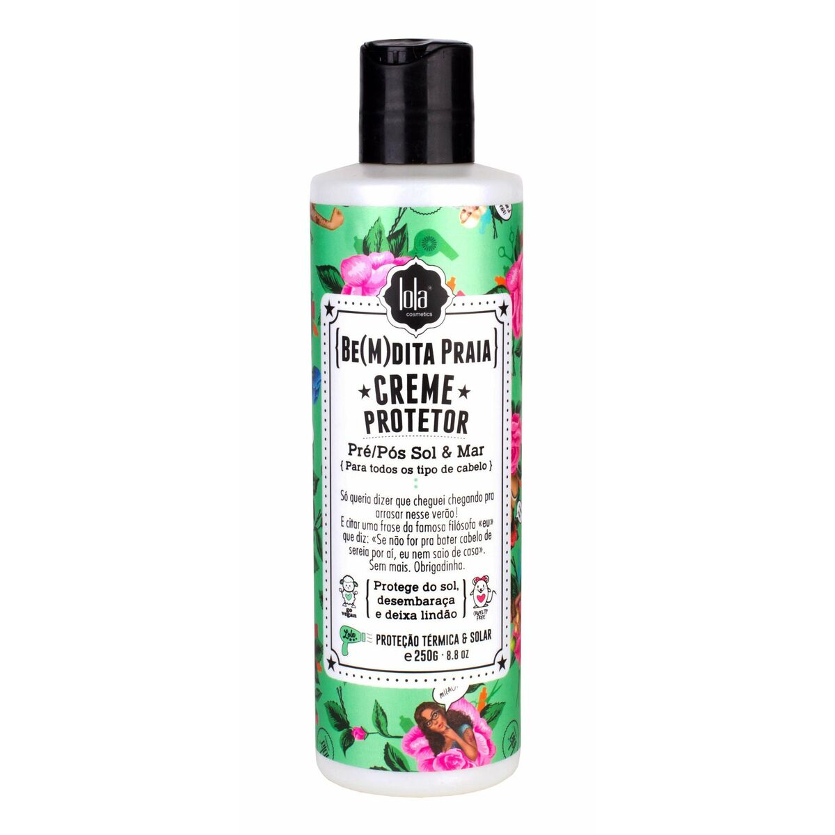 Solskydd för håret Lola Cosmetics Be(M)Dita Praia 230 g - 3