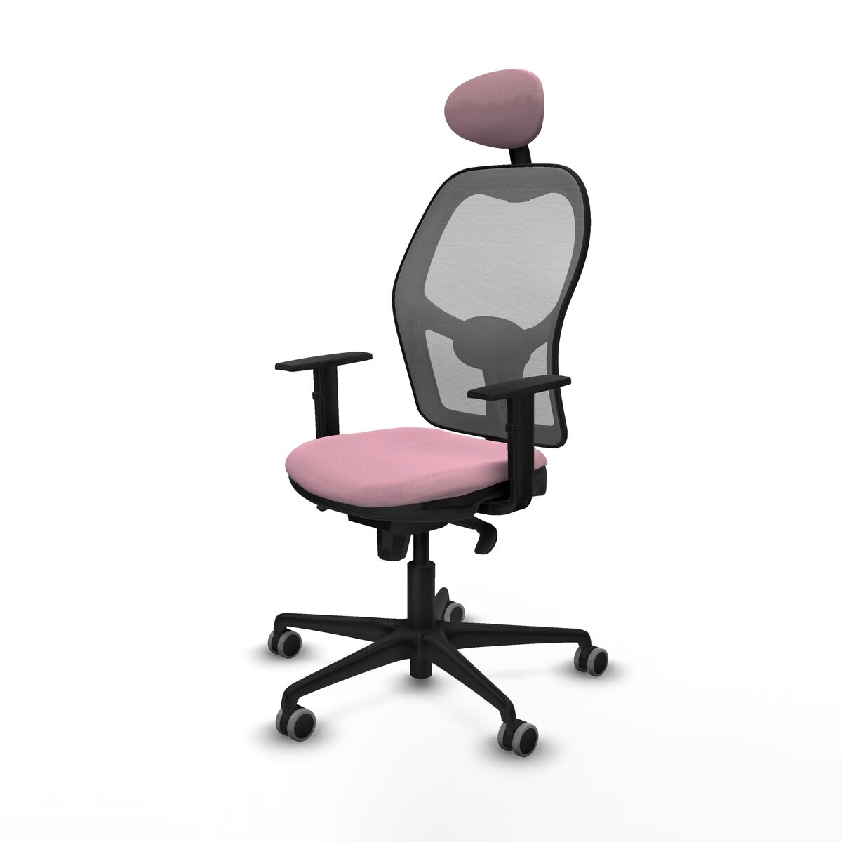 Kontorsstol med nackstöd Jorquera Piqueras y Crespo 1D036G1 Rosa - 2
