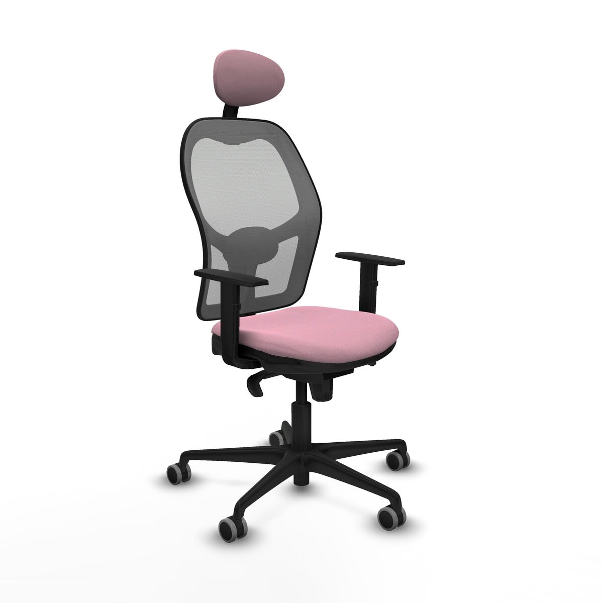 Kontorsstol med nackstöd Jorquera Piqueras y Crespo 1D036G1 Rosa
