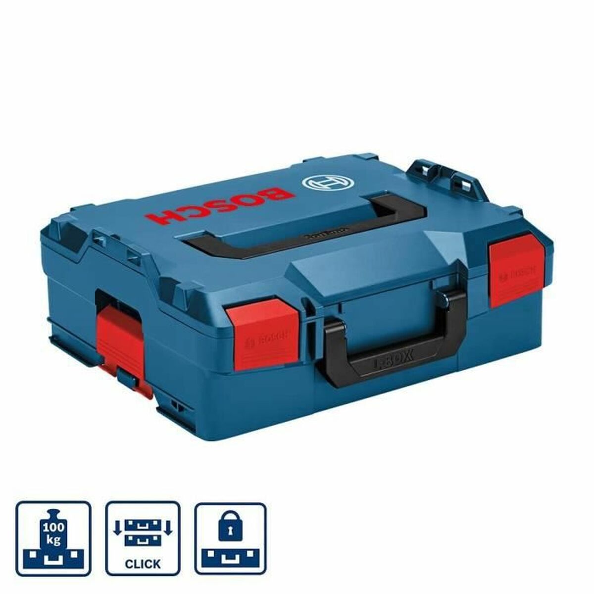 Tool case BOSCH L-BOXX 136 Professional Blå Modulär Stapelbara ABS - 4
