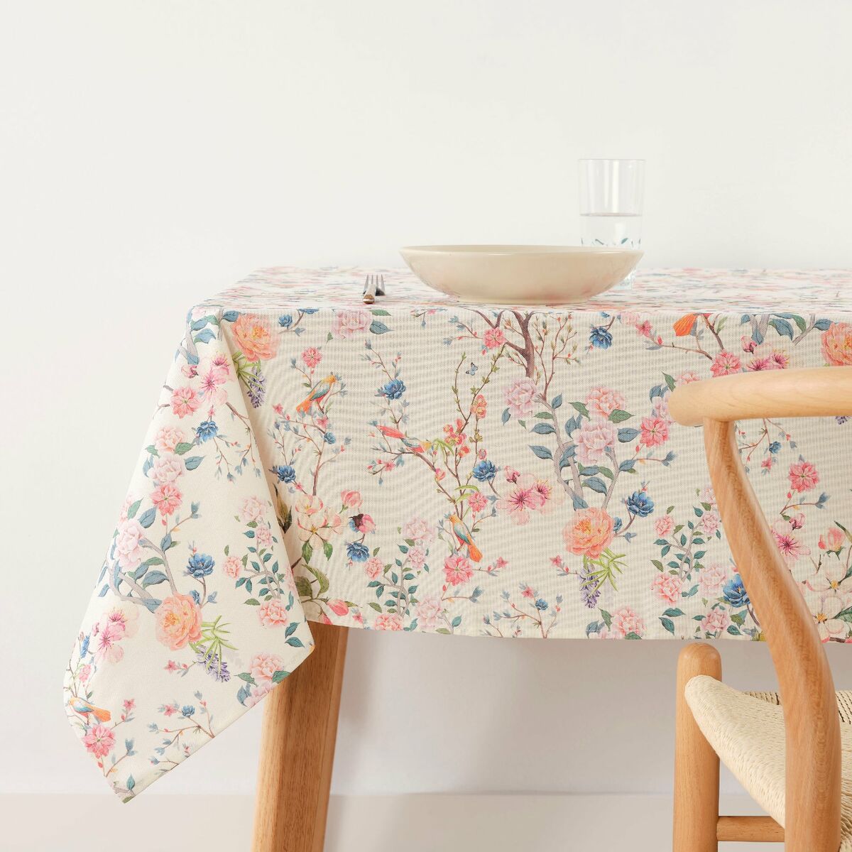 Fläckresistent bordsduk Belum 0120-341 Multicolour 200 x 150 cm Virágok - 5