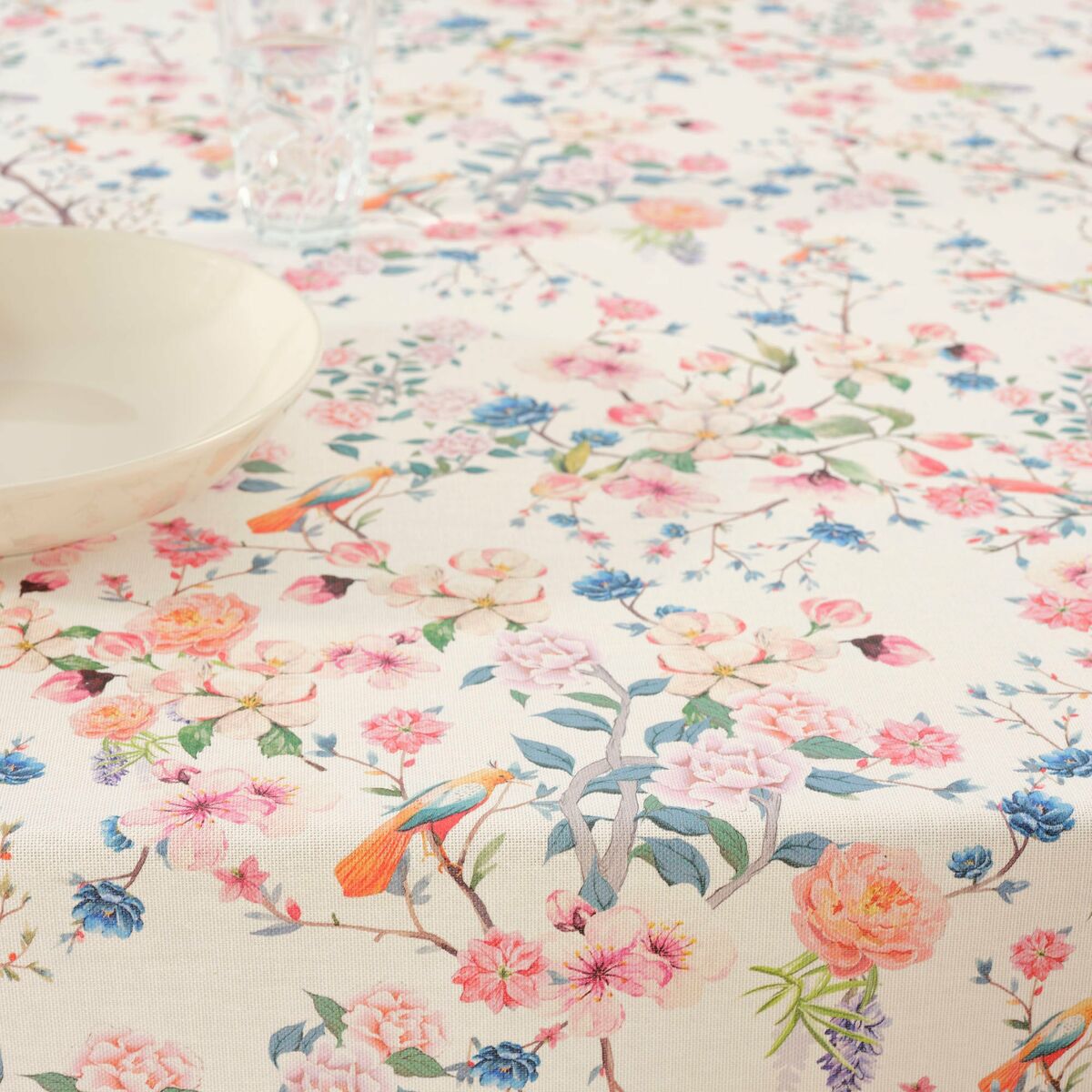 Fläckresistent bordsduk Belum 0120-341 Multicolour 200 x 150 cm Virágok - 7