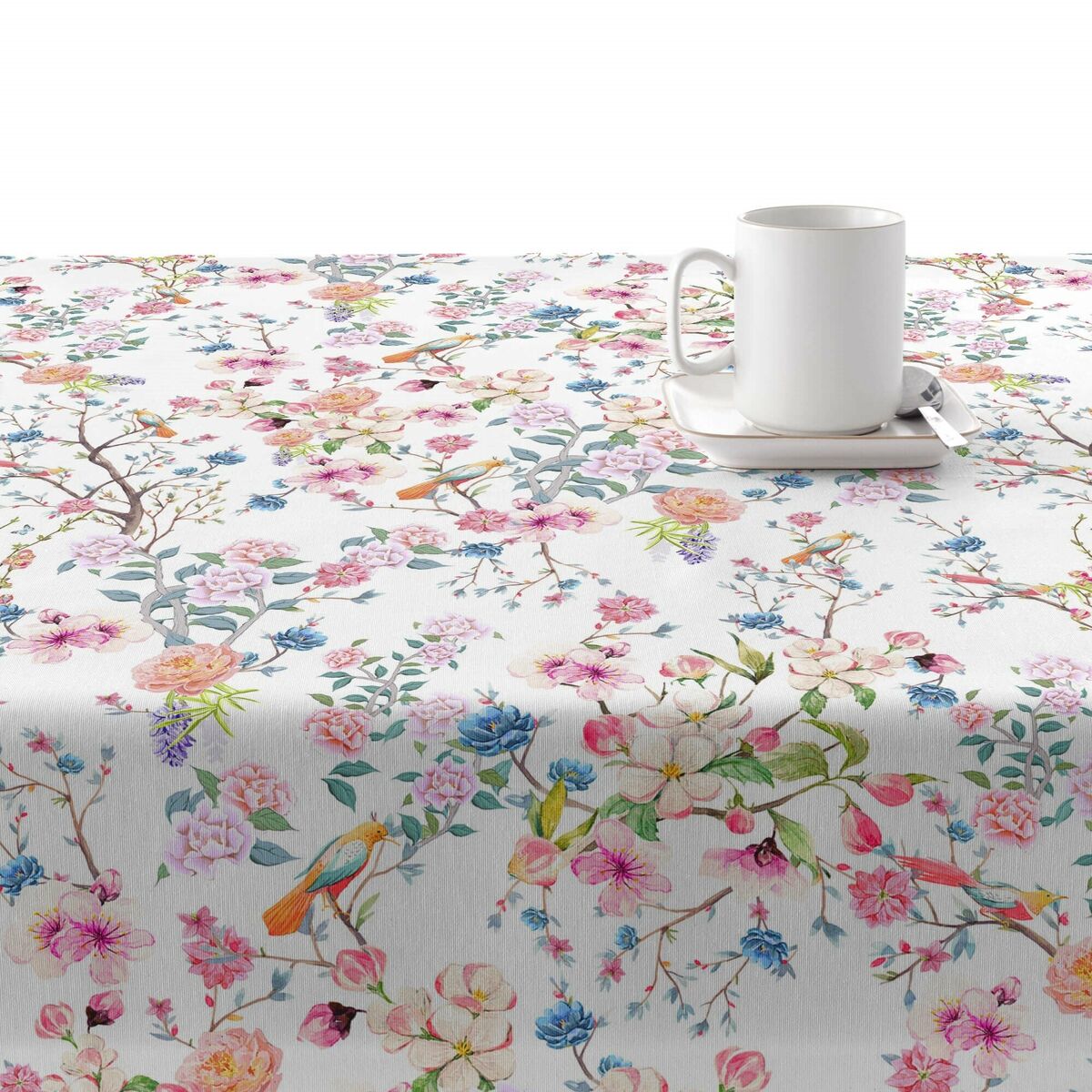 Fläckresistent bordsduk Belum 0120-341 Multicolour 200 x 150 cm Virágok - 3