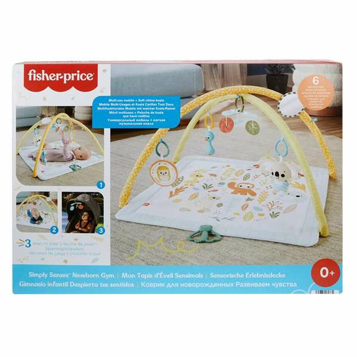 Lekmatta Fisher-Price Plast - 20