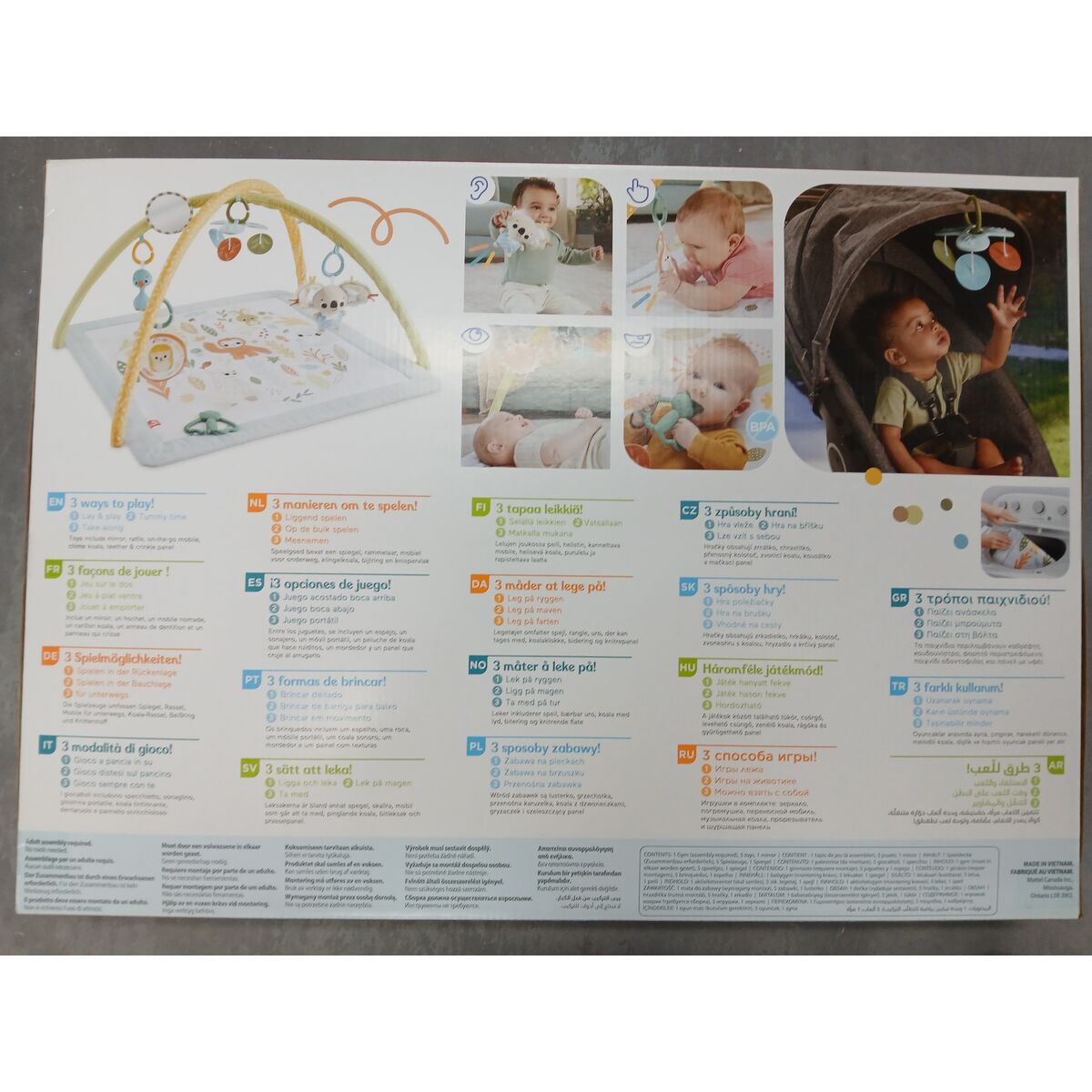 Lekmatta Fisher-Price Plast - 9