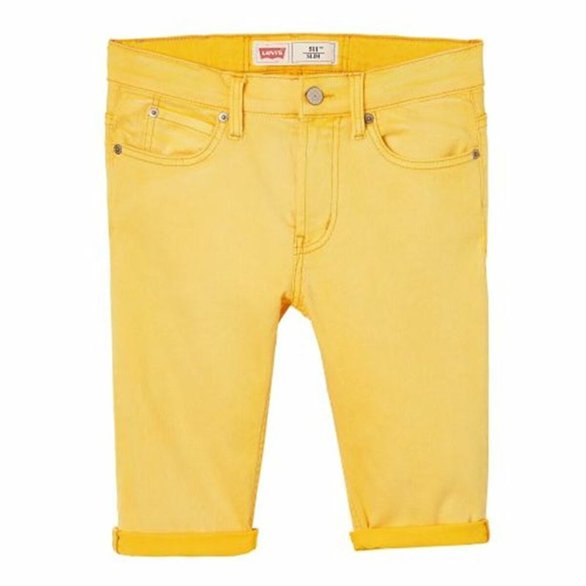 Jeansbyxor Barn Levi's 511 Slim Gul - 3