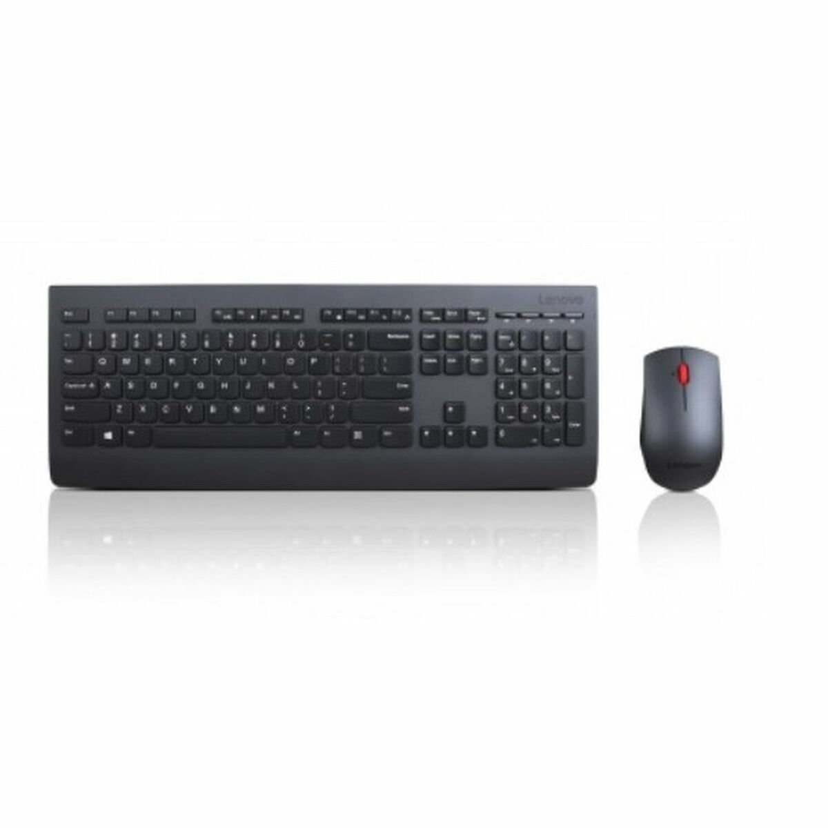 Trådlöst Tangentbord och Mus Lenovo 4X30H56823 Qwerty Spanska - 2
