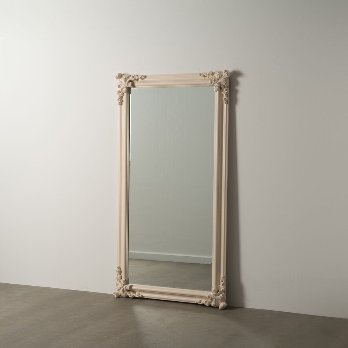 Väggspegel Kräm 105 x 195 x 7 cm - 2
