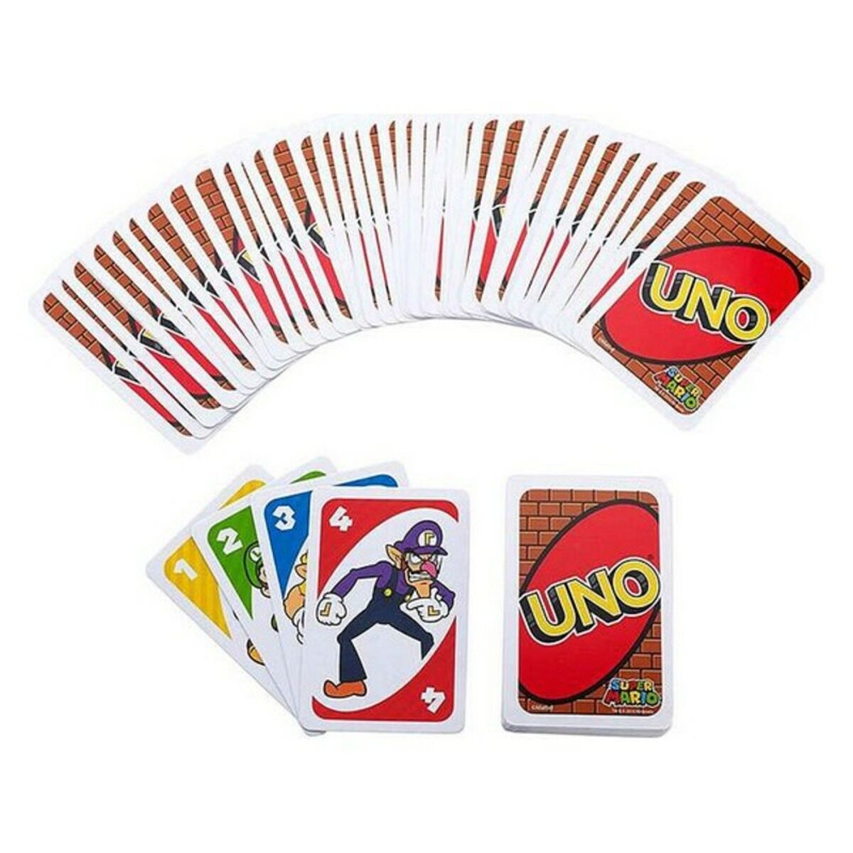 Kortspel UNO Super Mario Mattel DRD00 - 7