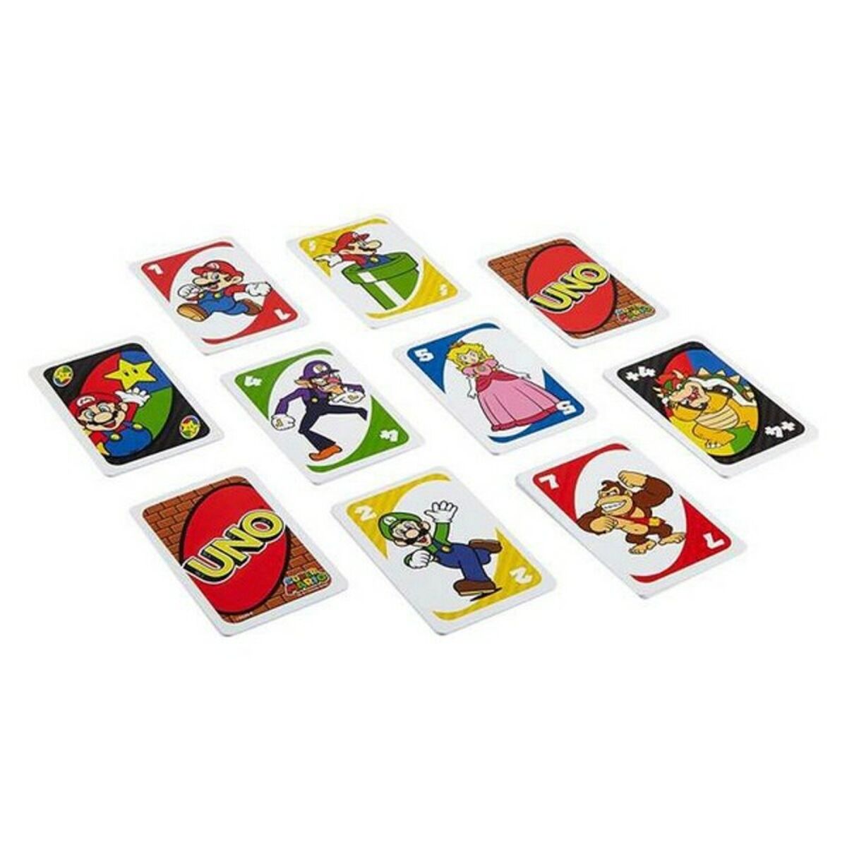 Kortspel UNO Super Mario Mattel DRD00 - 4