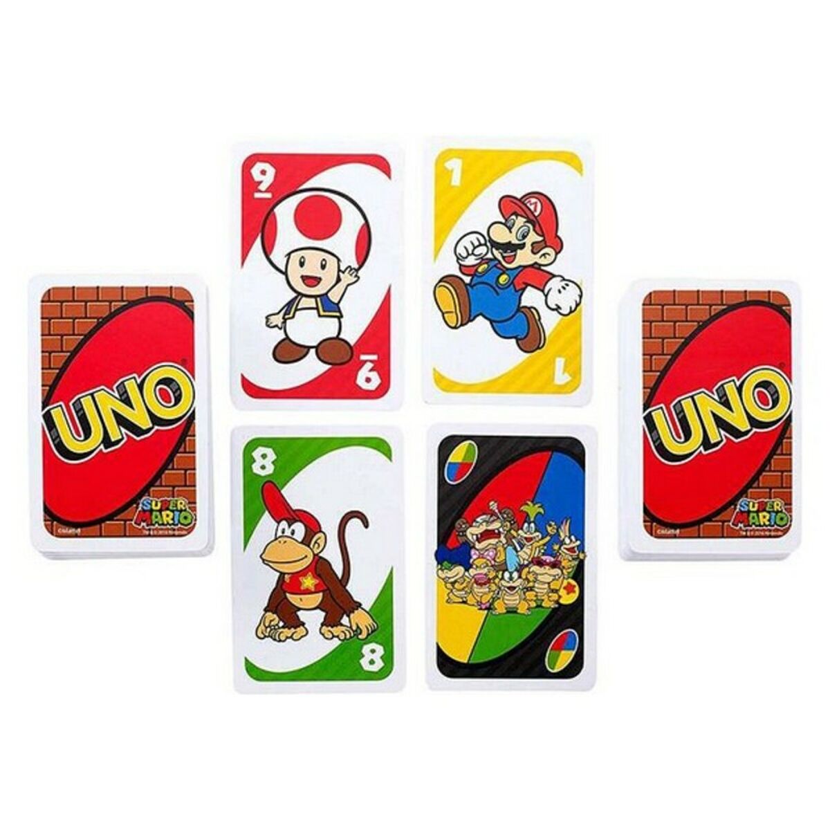 Kortspel UNO Super Mario Mattel DRD00 - 6