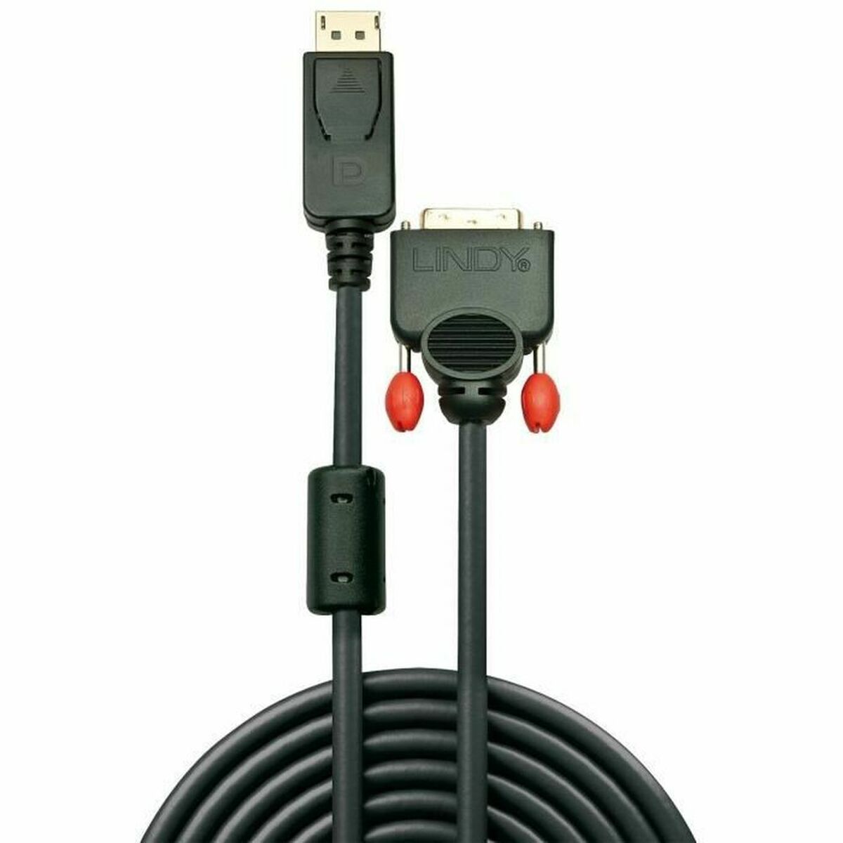 Adapter DisplayPort till DVI LINDY 1 m Svart noir - 3
