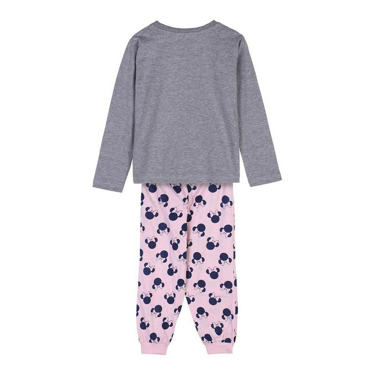 Pyjamas Barn Minnie Mouse Grå - 4