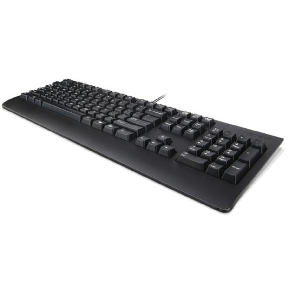 Tangentbord Lenovo 4X30M86911 Svart Qwerty Spanska
