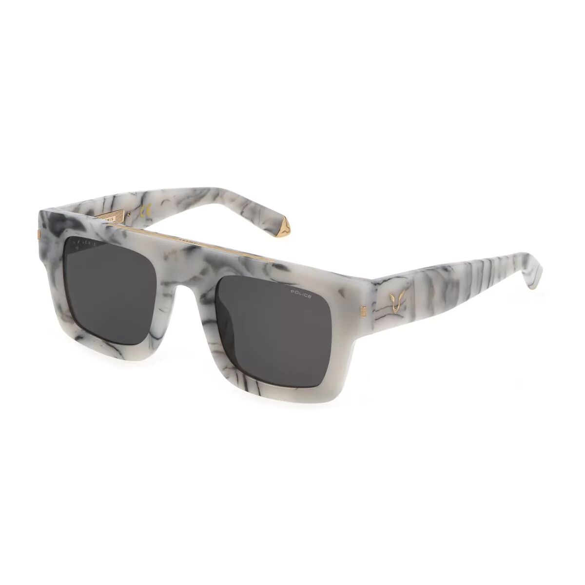 Herrsolglasögon Police SPLE13-5009YL Ø 50 mm - 6