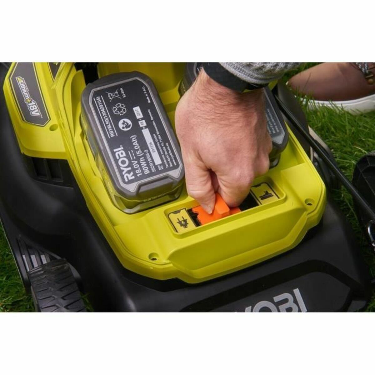 Batteri Slåtter Ryobi LithiumPlus 36 V 5 Ah 20-70 mm 37 cm 45 L - 6