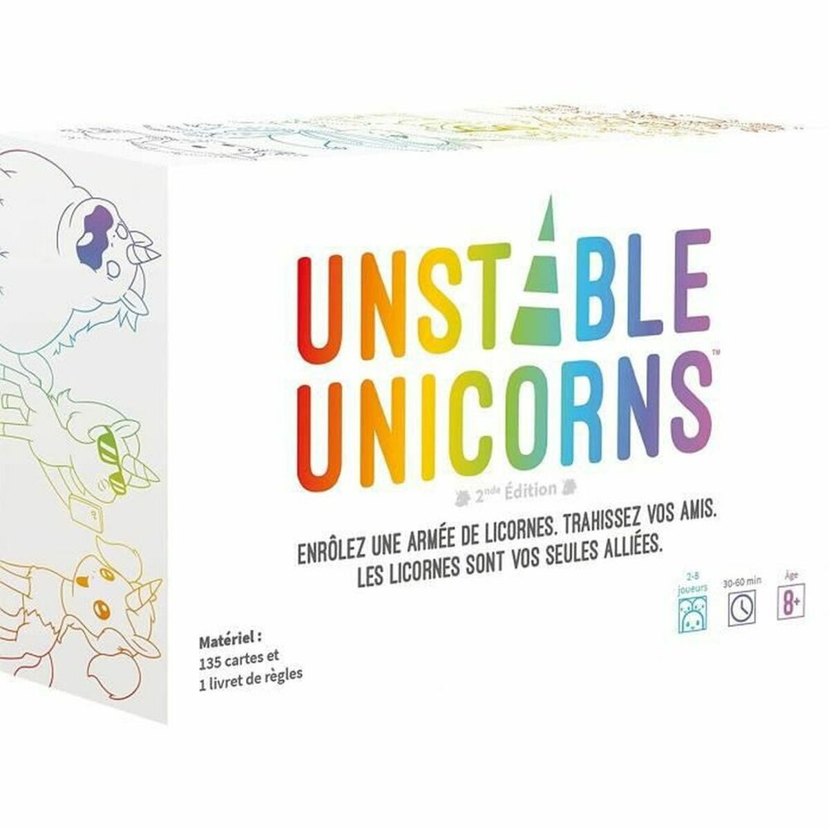 Sällskapsspel Asmodee Unstable Unicorns 10 x 4 x 15 cm