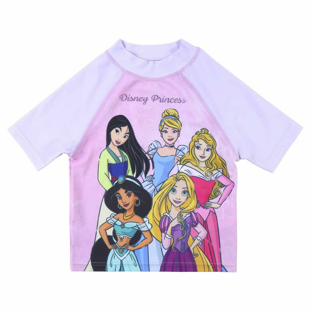 Badtröja Disney Princess Rosa Ljusrosa - 7