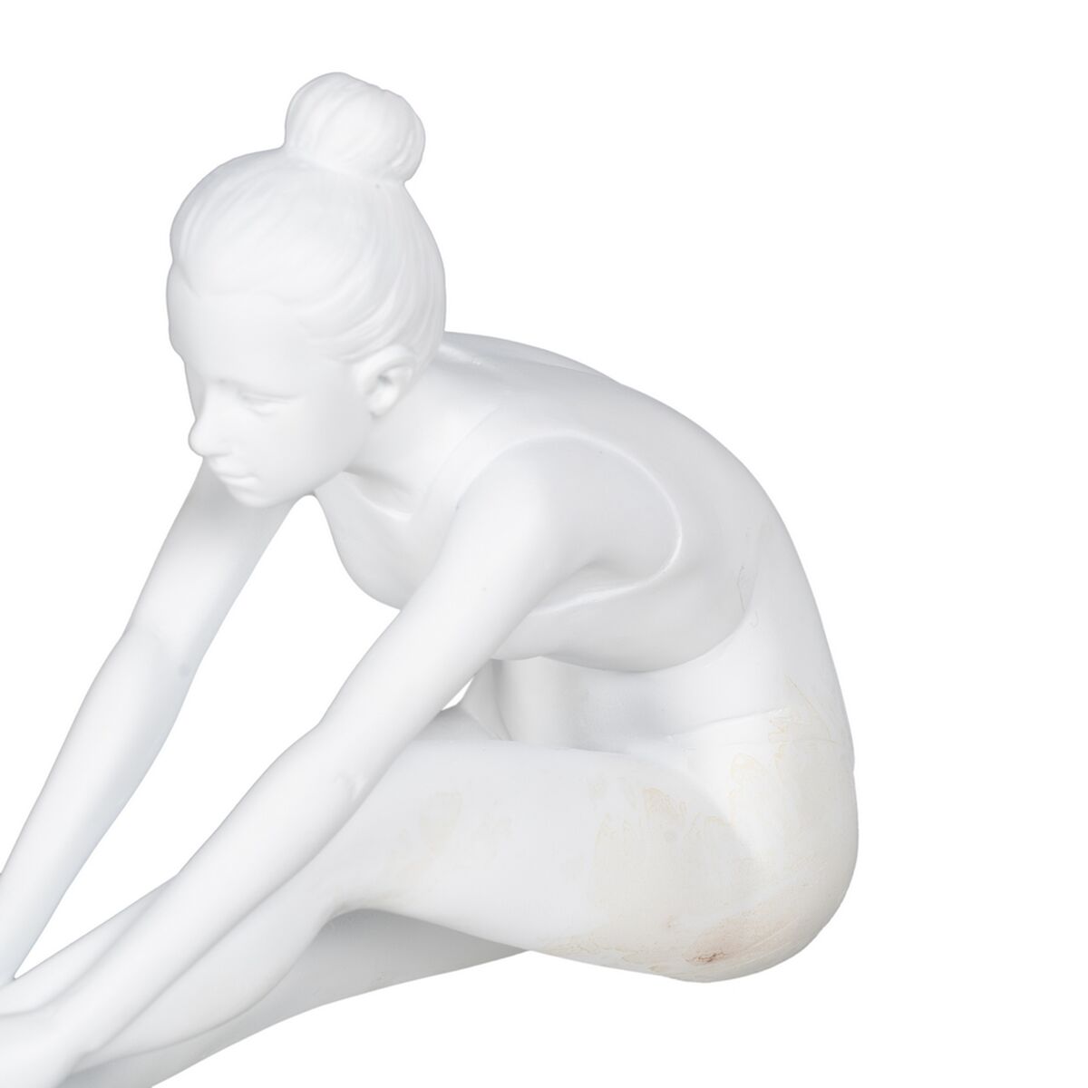 Prydnadsfigur Vit 27,5 x 9 x 19 cm - 4