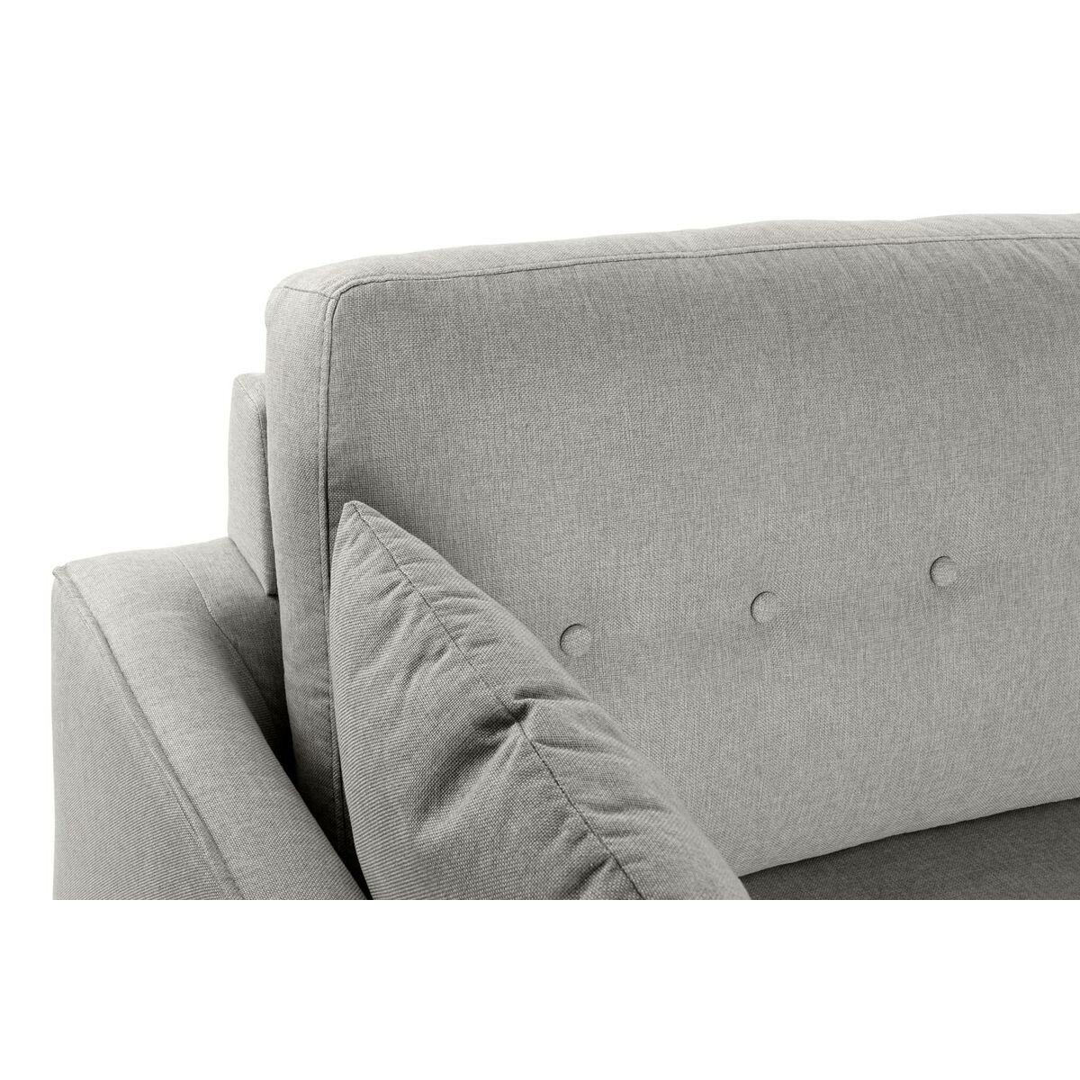 Schäslong DKD Home Decor Grå Polyester Metall (240 x 160 x 85 cm) - 3