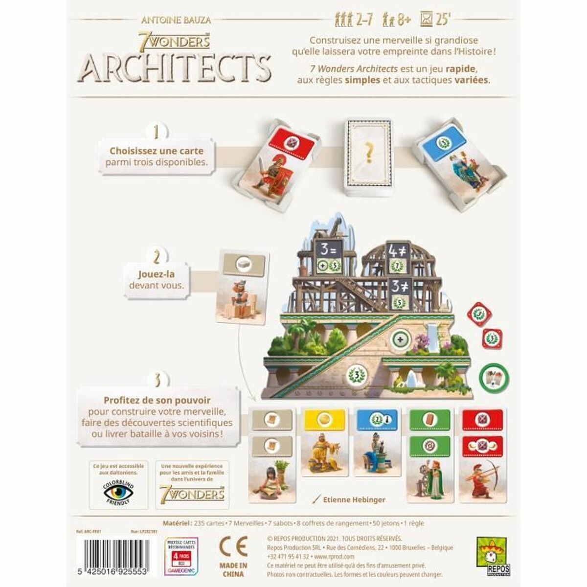 Sällskapsspel Asmodee 7 Wonders: Architects - 4