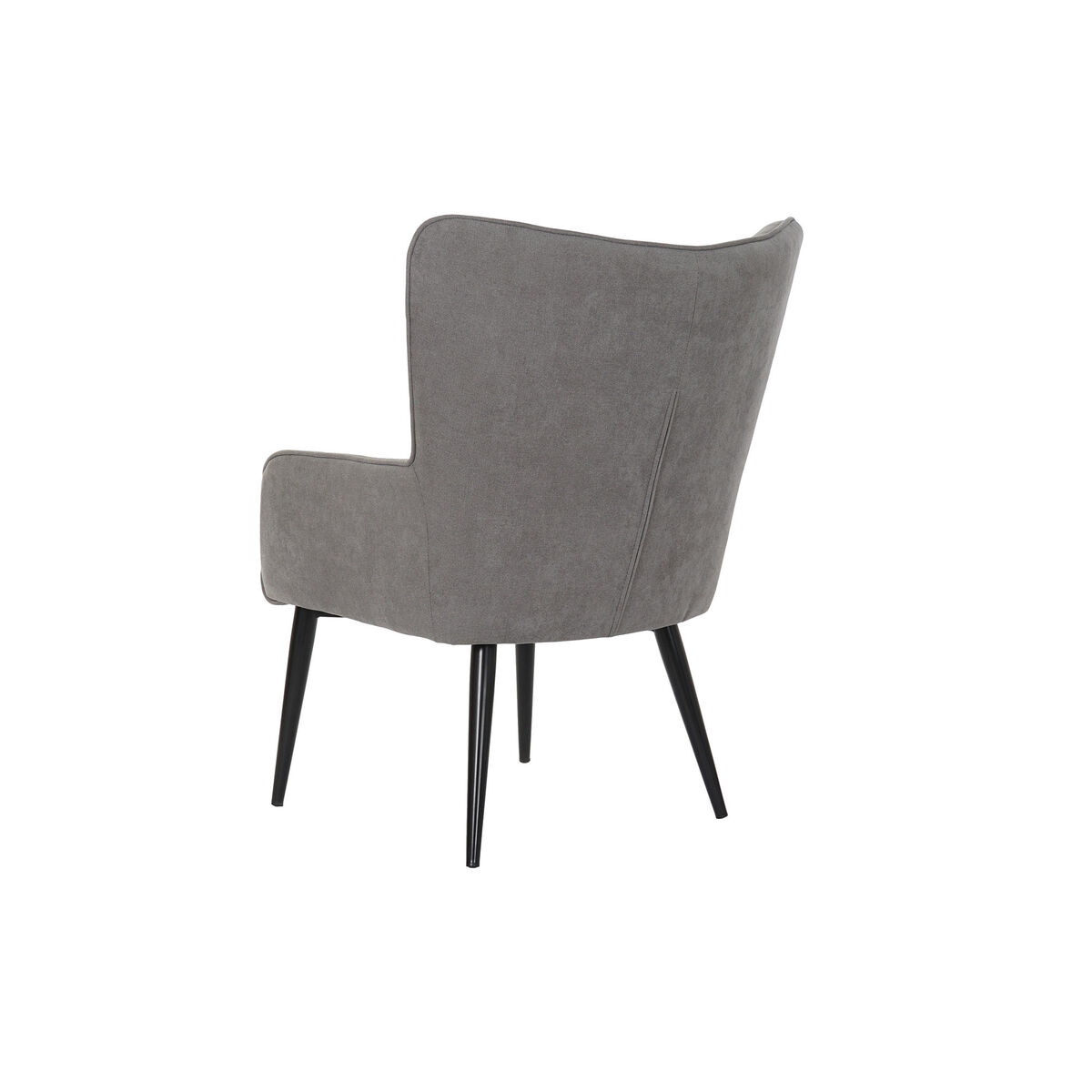 Fåtölj DKD Home Decor Svart Grå 69 x 77 x 91 cm - 3