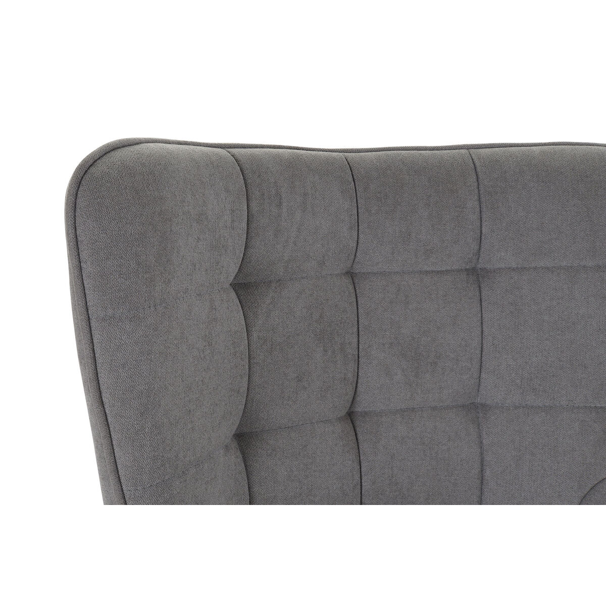 Fåtölj DKD Home Decor Svart Grå 69 x 77 x 91 cm - 5