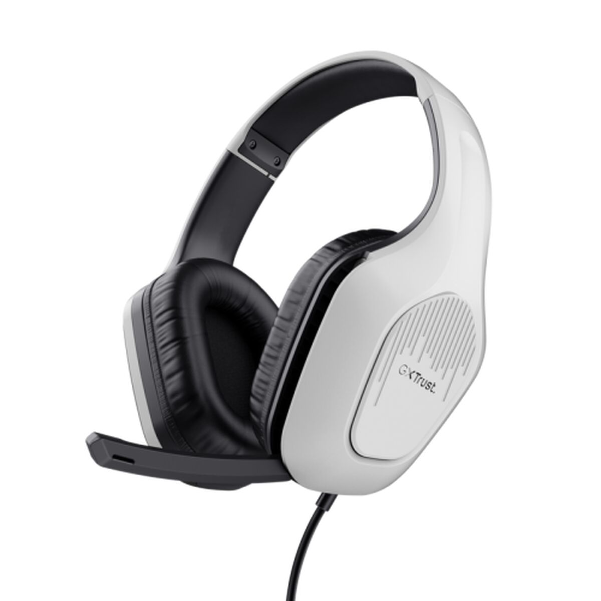 Hörlurar med Mikrofon Trust GXT 415PS ZIROX Vit Svart